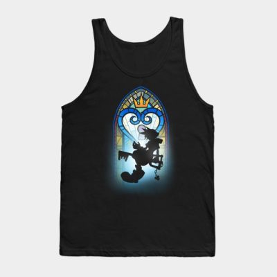 Heart Window Kingdom Hearts Merch Video Game Stained Gla Tank Top Official Kingdom Hearts Merch