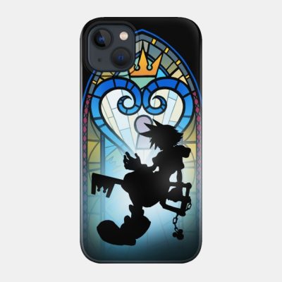 Heart Window Kingdom Hearts Merch Video Game Stained Gla Phone Case Official Kingdom Hearts Merch
