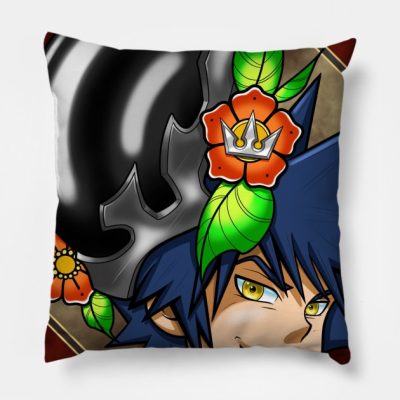 Two Sides Of The Same Coin Throw Pillow Official Kingdom Hearts Merch
