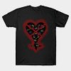 Heartless Swarm Heartless Symbol Kingdom Hearts Merch T-Shirt Official Kingdom Hearts Merch