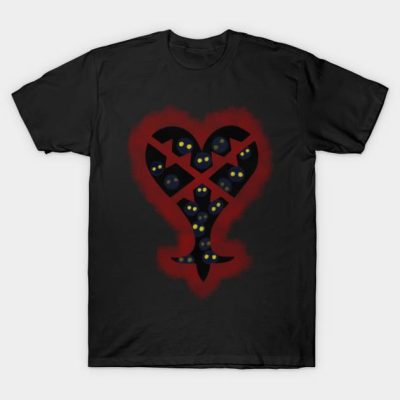 Heartless Swarm Heartless Symbol Kingdom Hearts Merch T-Shirt Official Kingdom Hearts Merch