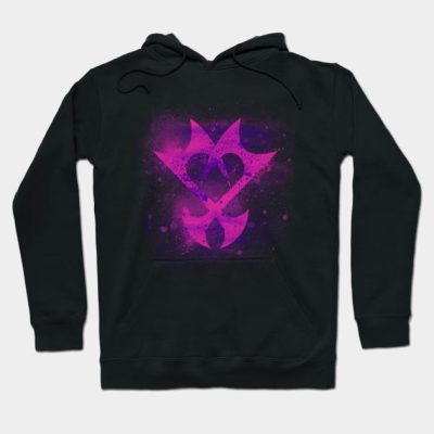 Kingdom Hearts Merch Brushed Unversed Emblem Hoodie Official Kingdom Hearts Merch