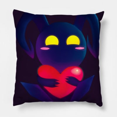 Shadow Heartless Throw Pillow Official Kingdom Hearts Merch