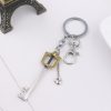 Game Kingdom Hearts Key Keychains Sora Crown Roxas Keyblade Paopu Fruit Weapon Pendants Key Chain For 3 - Kingdom Hearts Merch