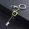 Game Kingdom Hearts Sora Key Keychain Keyblade Weapon Model Removable Metal Keyring Men Car Women Bag 2 - Kingdom Hearts Merch