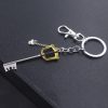 Game Kingdom Hearts Sora Key Keychain Keyblade Weapon Model Removable Metal Keyring Men Car Women Bag 3 - Kingdom Hearts Merch