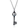 Hot Game Jewelry Kingdom Hearts Sora Key Keyblade Crown Heart Choker Necklace Handmade Costume Key Charm 2 - Kingdom Hearts Merch