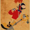 Kingdom Hearts Cartoon Design Posters and Prints Wall art Decorative Painting For Living Room Home Decor - Kingdom Hearts Merch
