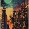 Kingdom Hearts Cartoon Design Posters and Prints Wall art Decorative Painting For Living Room Home Decor 12 - Kingdom Hearts Merch