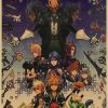 Kingdom Hearts Cartoon Design Posters and Prints Wall art Decorative Painting For Living Room Home Decor 19 - Kingdom Hearts Merch