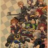 Kingdom Hearts Cartoon Design Posters and Prints Wall art Decorative Painting For Living Room Home Decor 20 - Kingdom Hearts Merch