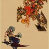 Kingdom Hearts Cartoon Design Posters and Prints Wall art Decorative Painting For Living Room Home Decor 21 - Kingdom Hearts Merch
