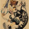 Kingdom Hearts Cartoon Design Posters and Prints Wall art Decorative Painting For Living Room Home Decor 7 - Kingdom Hearts Merch