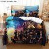 Kingdom Hearts Game 3D Bedding Set Duvet Cover Pillowcases Comforter Linen Quilt Cover Room Decor Gift - Kingdom Hearts Merch