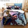 Kingdom Hearts Game 3D Bedding Set Duvet Cover Pillowcases Comforter Linen Quilt Cover Room Decor Gift 5 - Kingdom Hearts Merch