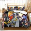 Kingdom Hearts Game 3D Bedding Set Duvet Cover Pillowcases Comforter Linen Quilt Cover Room Decor Gift 6 - Kingdom Hearts Merch
