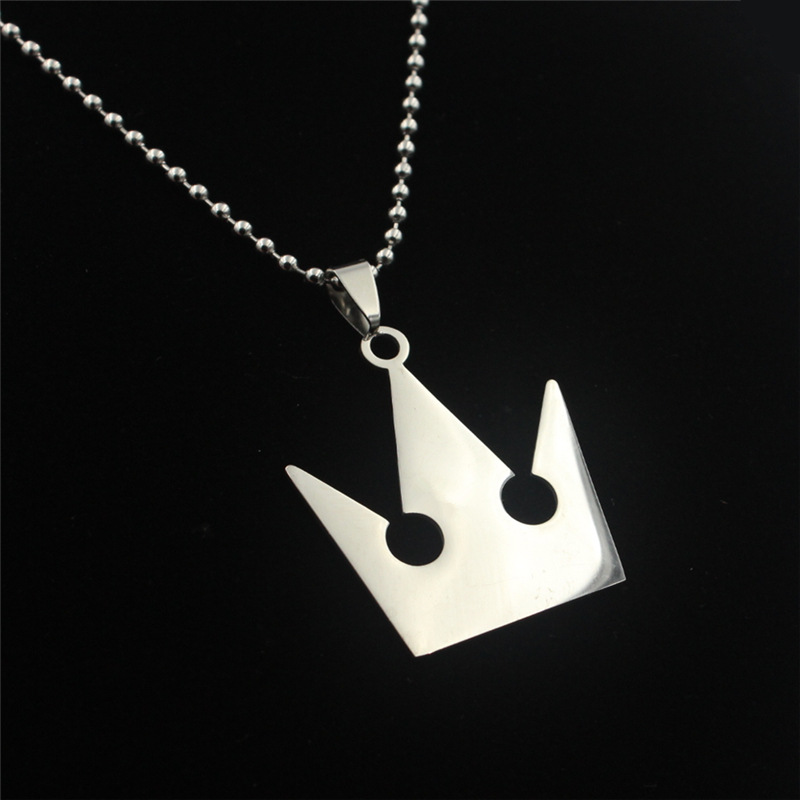 Kingdom Hearts Merch METAL Sora Crown Necklace for men women | Kingdom ...