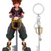 Kingdom Hearts Sora Keyblade Keychain Key Shape Weapon Pendant Key Chain for Women Men Choker Keyring 1 - Kingdom Hearts Merch