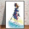 Nordic Poster New Video Game Anime Movie Pop Kingdom Hearts Posters and Prints Canvas Painting Wall 1 - Kingdom Hearts Merch