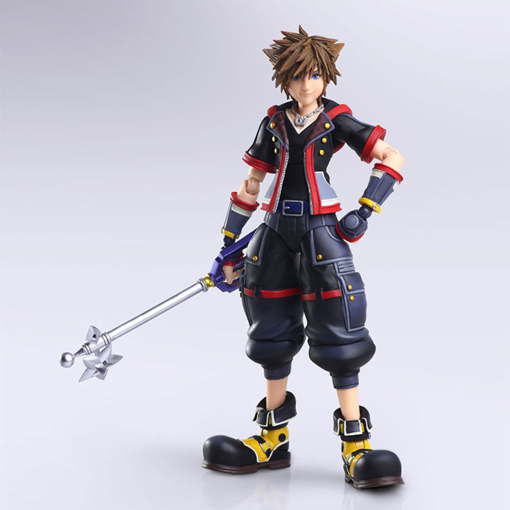 Original Bring Arts Kingdom Hearts III Bring Sora PVC Action Figure Toy Model 14cm - Kingdom Hearts Merch