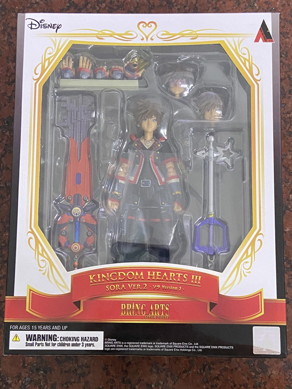 Original Bring Arts Kingdom Hearts III Bring Sora PVC Action Figure Toy Model 14cm 5 - Kingdom Hearts Merch