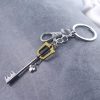 SG Hot Game Kingdom Hearts Key Keychains Sora Crown Roxas Keyblade Paopu Fruit Weapon Pendants Keyring 3 - Kingdom Hearts Merch