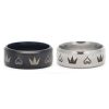 SP170 Quality Stainless Steel The Kingdom Hearts Charm Jewelry ring men stainless steel Black Rings for 1 - Kingdom Hearts Merch