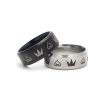 SP170 Quality Stainless Steel The Kingdom Hearts Charm Jewelry ring men stainless steel Black Rings for 2 - Kingdom Hearts Merch