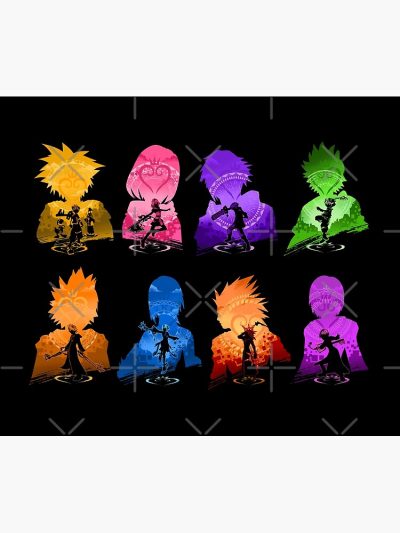 Kingdom Hearts Merch Set Tapestry Official Kingdom Hearts Merch