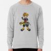ssrcolightweight sweatshirtmensheather greyfrontsquare productx1000 bgf8f8f8 4 - Kingdom Hearts Merch