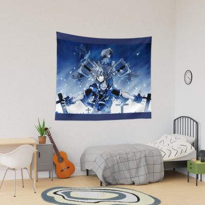 Final Key Sword Tapestry Official Kingdom Hearts Merch