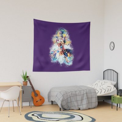 Kingdom Hearts Merch Family Tapestry Official Kingdom Hearts Merch