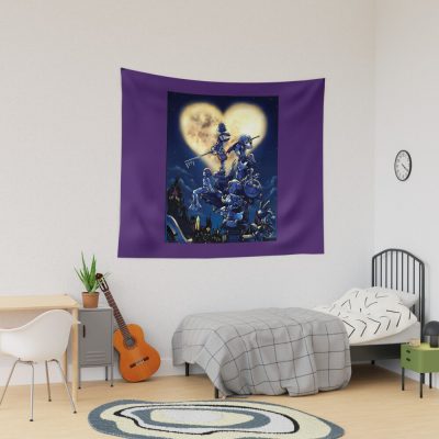 Kingdom Hearts Merch Book Graphic Tapestry Official Kingdom Hearts Merch