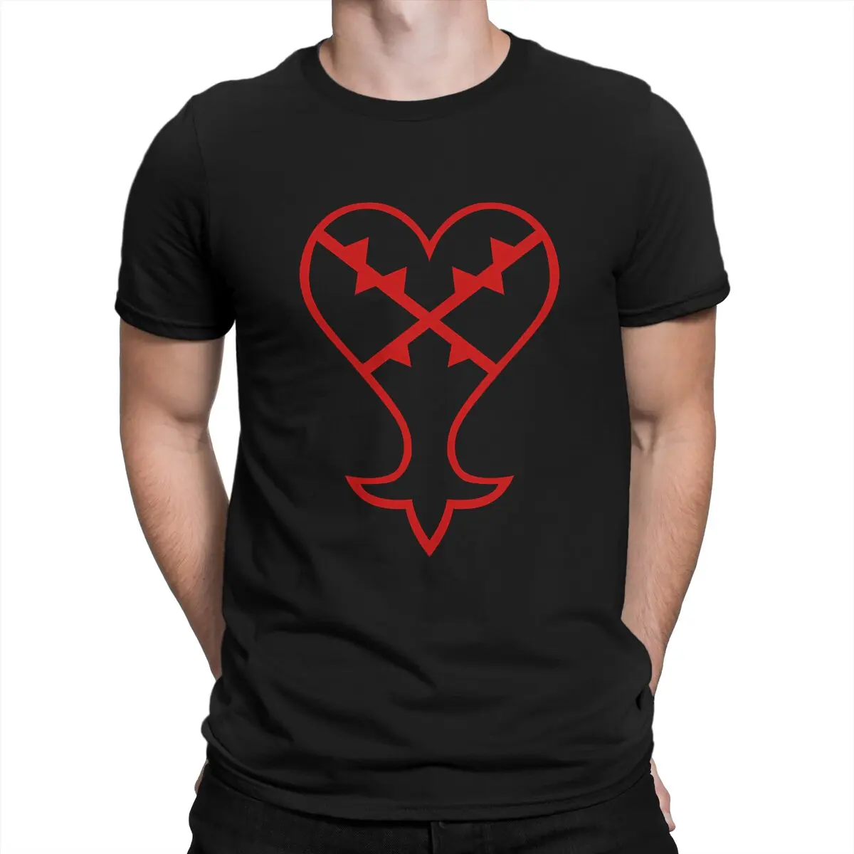 kf S1d4fcb6d5c2b4e518d54f01c17d66447c Heartless Emblem Special TShirt Kingdom Hearts Casual T Shirt Summer Stuff For Men Women - Kingdom Hearts Merch